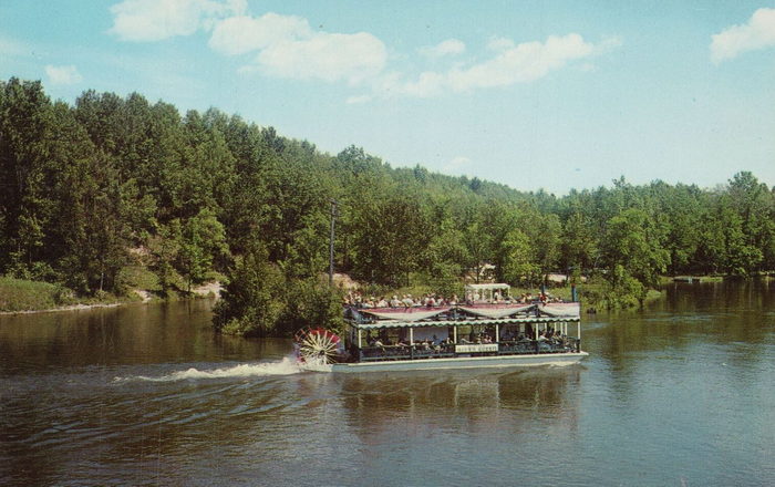 AuSable River Queen - Postcard (newer photo)